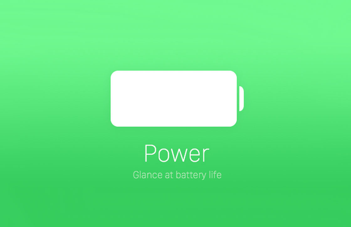 Apple Watch-app laat je checken hoe vol je iPhone-batterij zit
