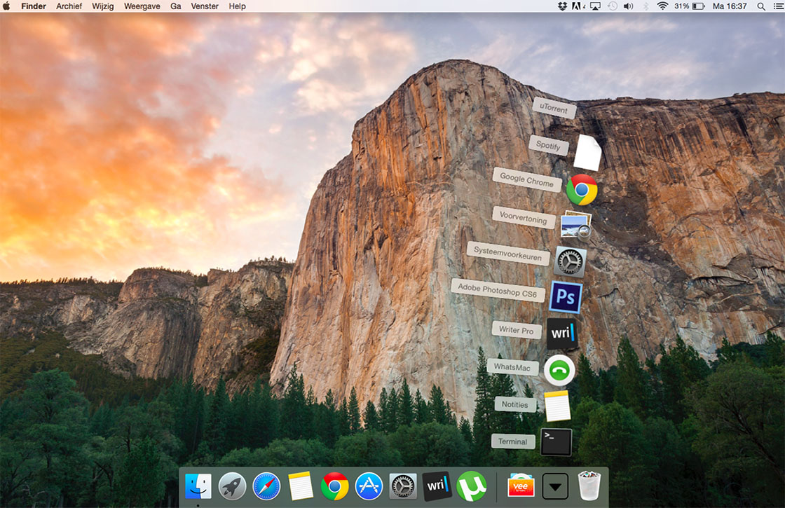 In 3 stappen recente apps aan het Dock van je Mac toevoegen