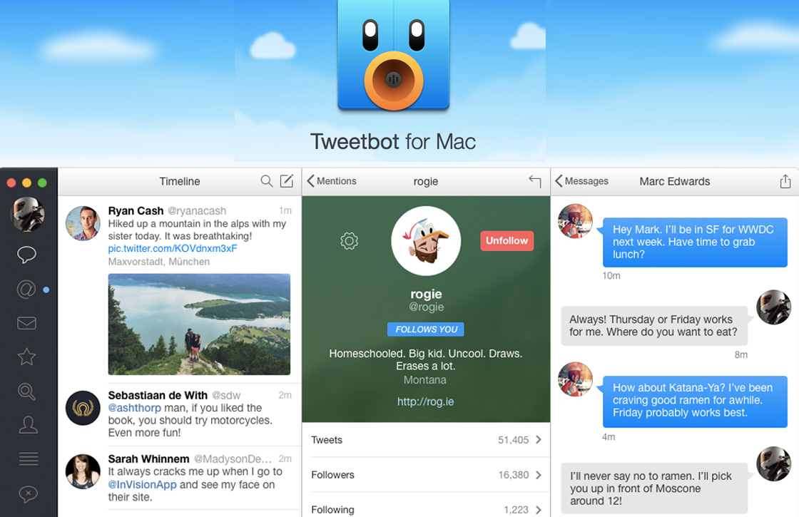 Tweetbot 2 maakt Twitter op de Mac weer sexy