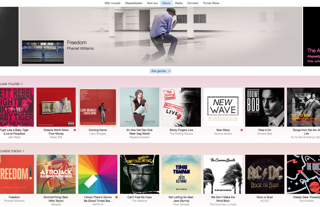 iTunes-update maakt Apple Music nu beschikbaar op de computer