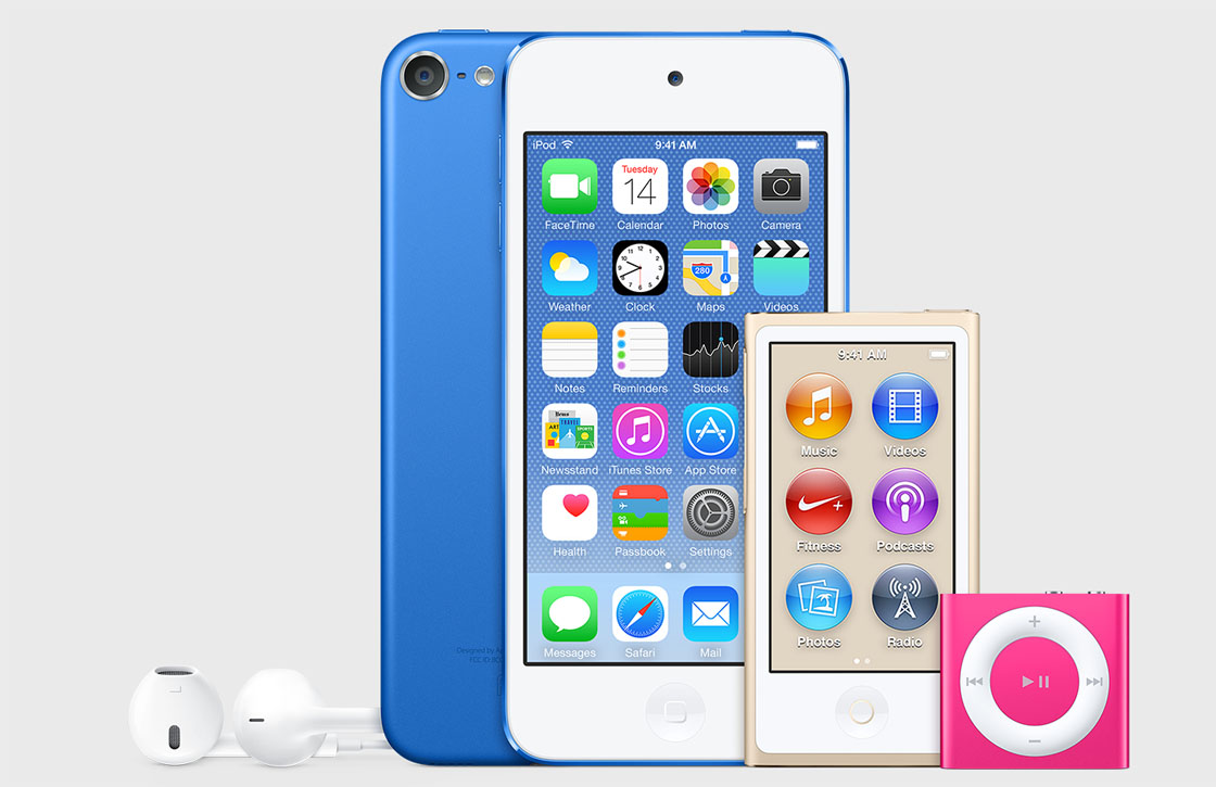 ‘Apple geeft iPod-lijn opfrisbeurt, betere specs voor iPod touch’