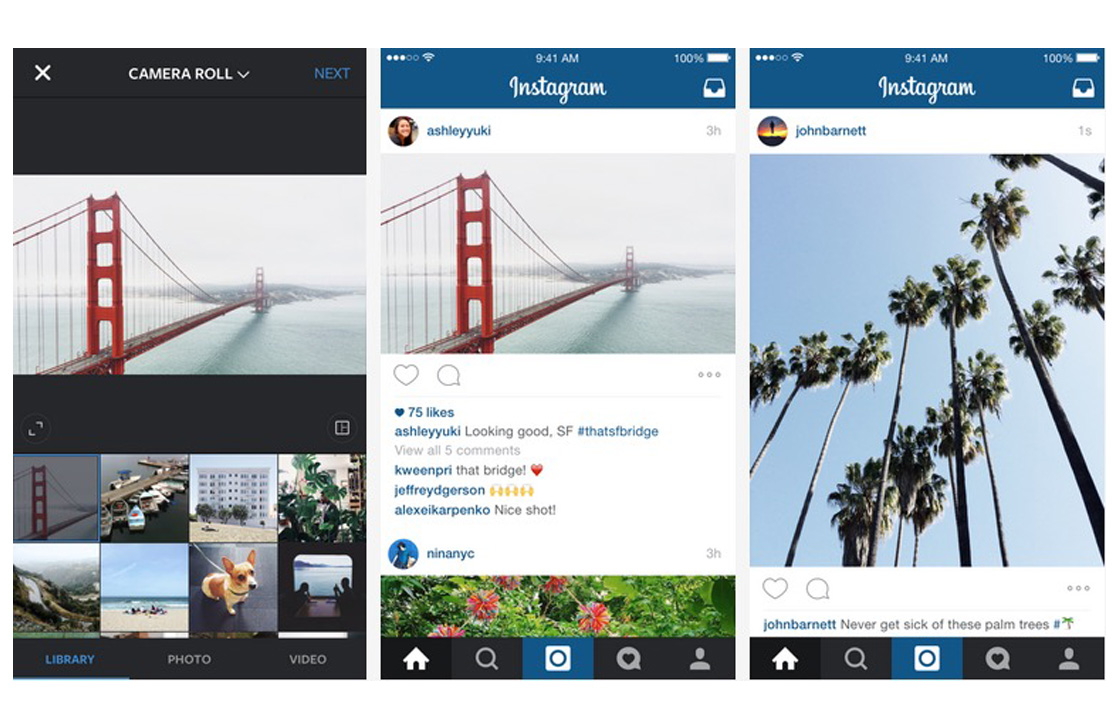 Instagram-foto’s hoeven niet langer per se vierkant te zijn