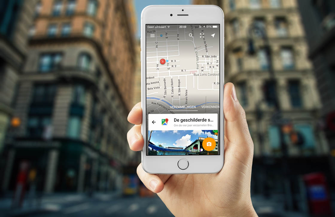 Google Street View-app laat je 360 graden-foto’s maken