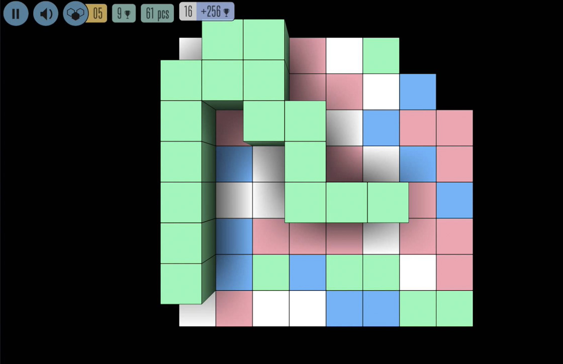 Sea of Squares: rustgevende puzzelgame met kleurenblokken