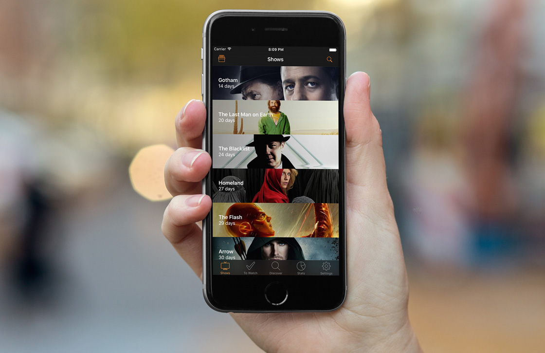 De 4 beste iOS-apps om films en tv-series bij te houden