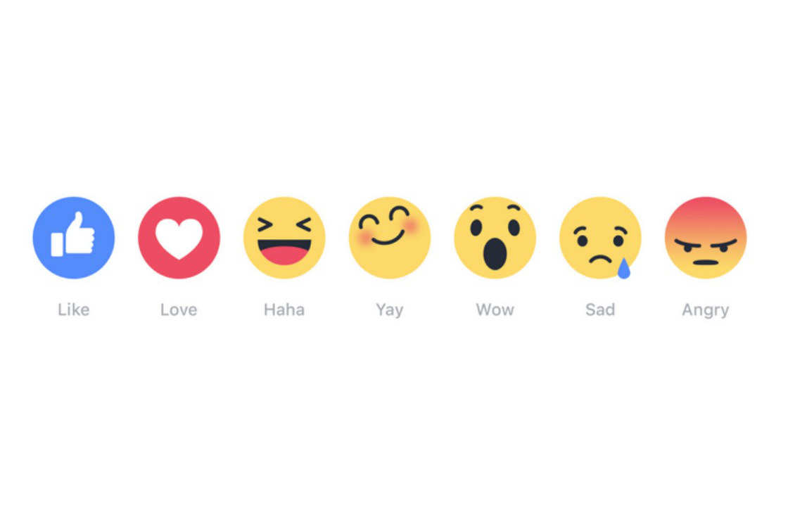 ‘Nieuwe vind-ik-leuk-reacties op Facebook nauwelijks gebruikt’