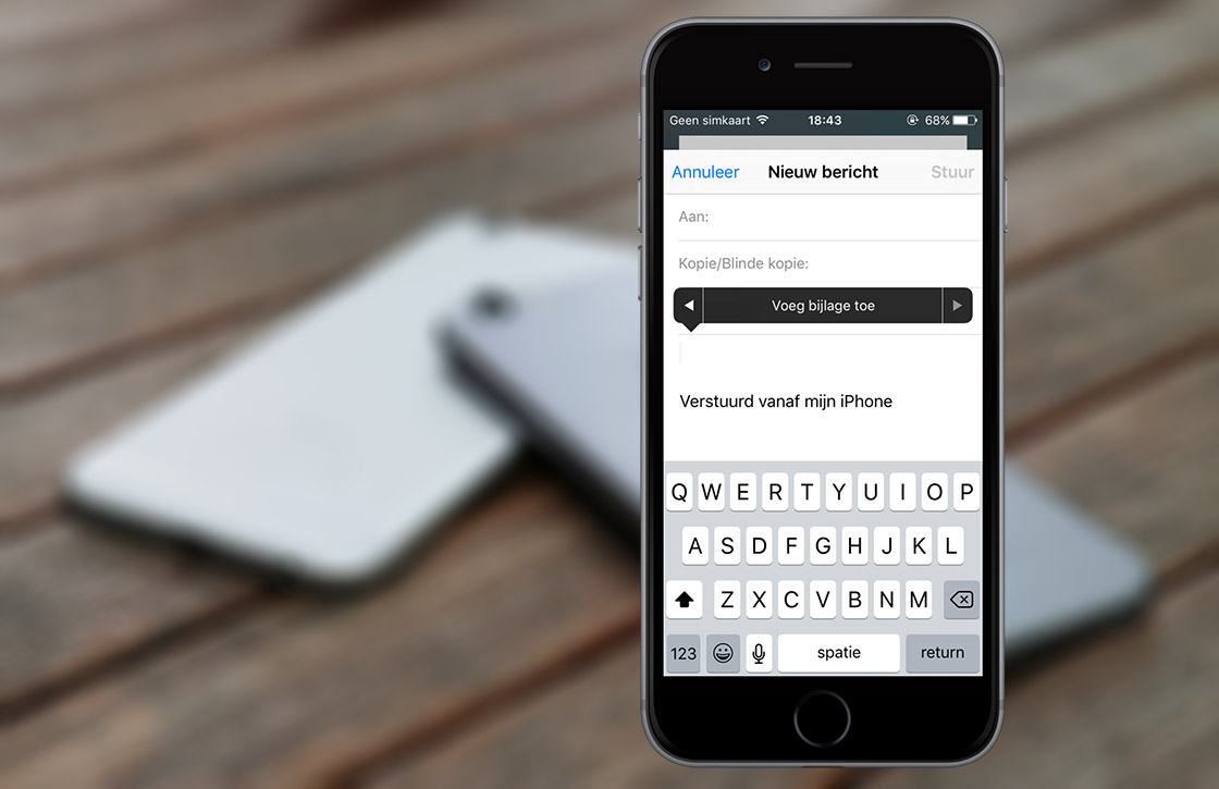 Tip: een bijlage toevoegen met de Mail-app in iOS 9