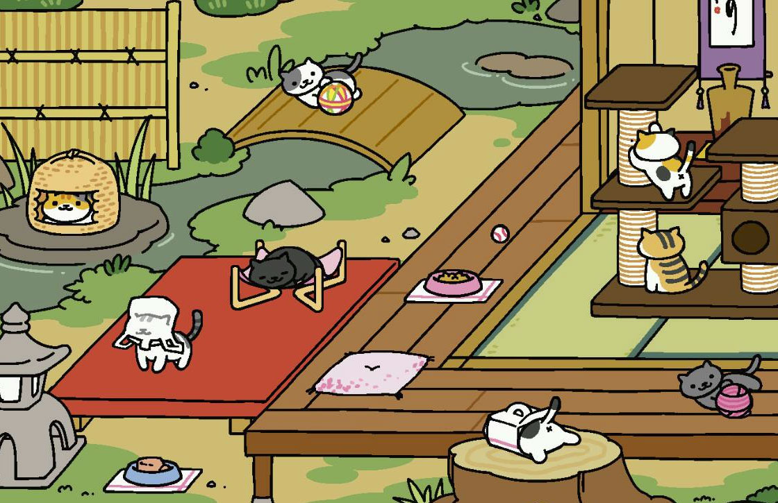 Populaire kattengame Neko Atsume nu in het Engels