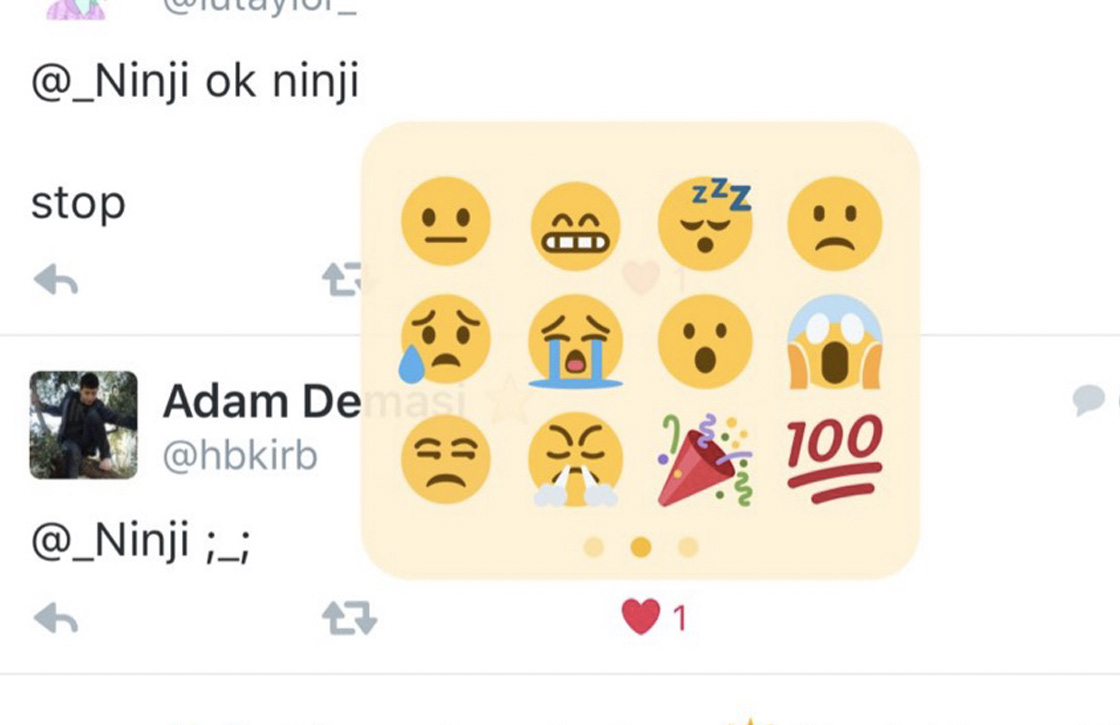 Twitter denkt aan reageren met emoji via ‘vind ik leuk’-knop