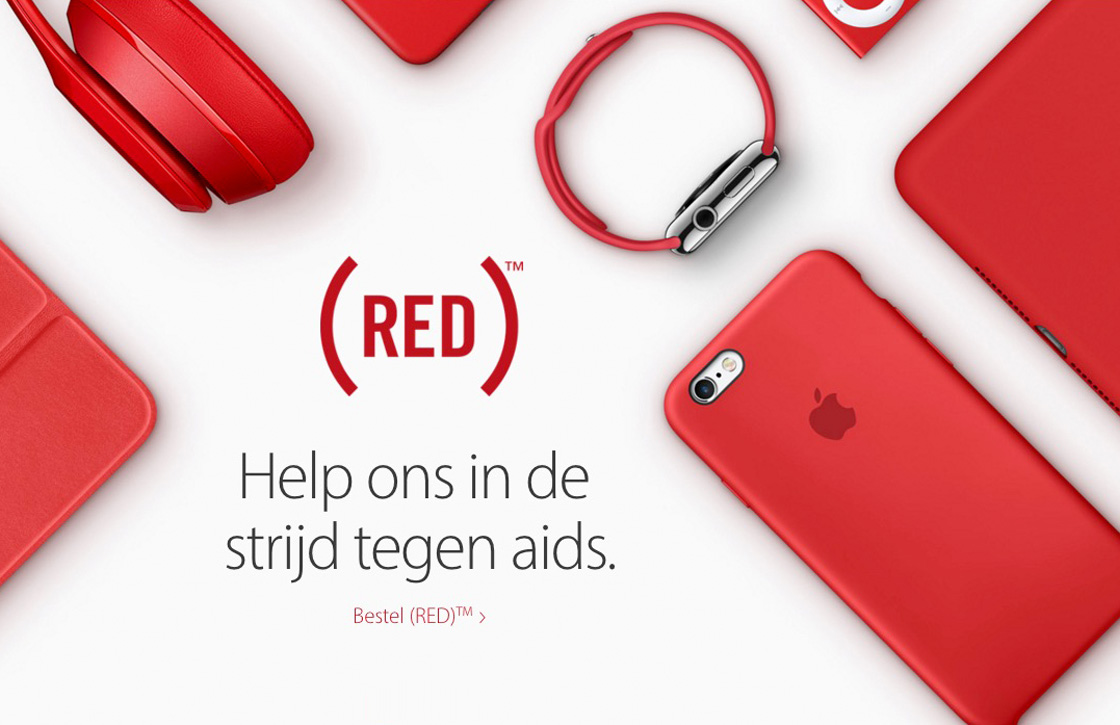 Deze producten en apps kleuren rood voor Wereld Aids Dag