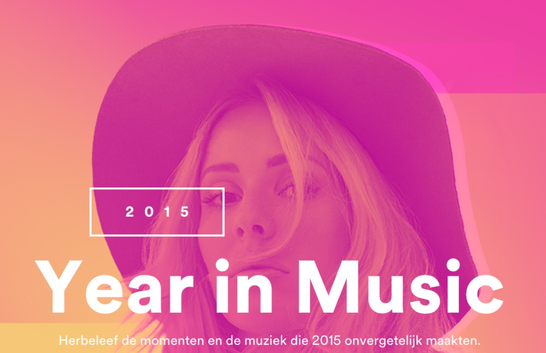 Check je favoriete nummers van 2015 met Spotify Year in Music