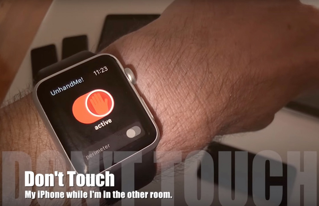 Deze Apple Watch-app waarschuwt je bij iPhone-dieven