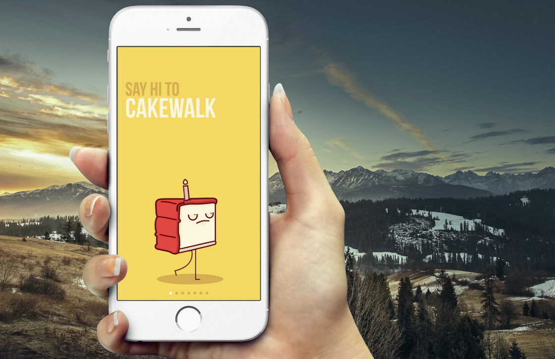Cakewalk motiveert je tot bewegen met een sarcastische taart
