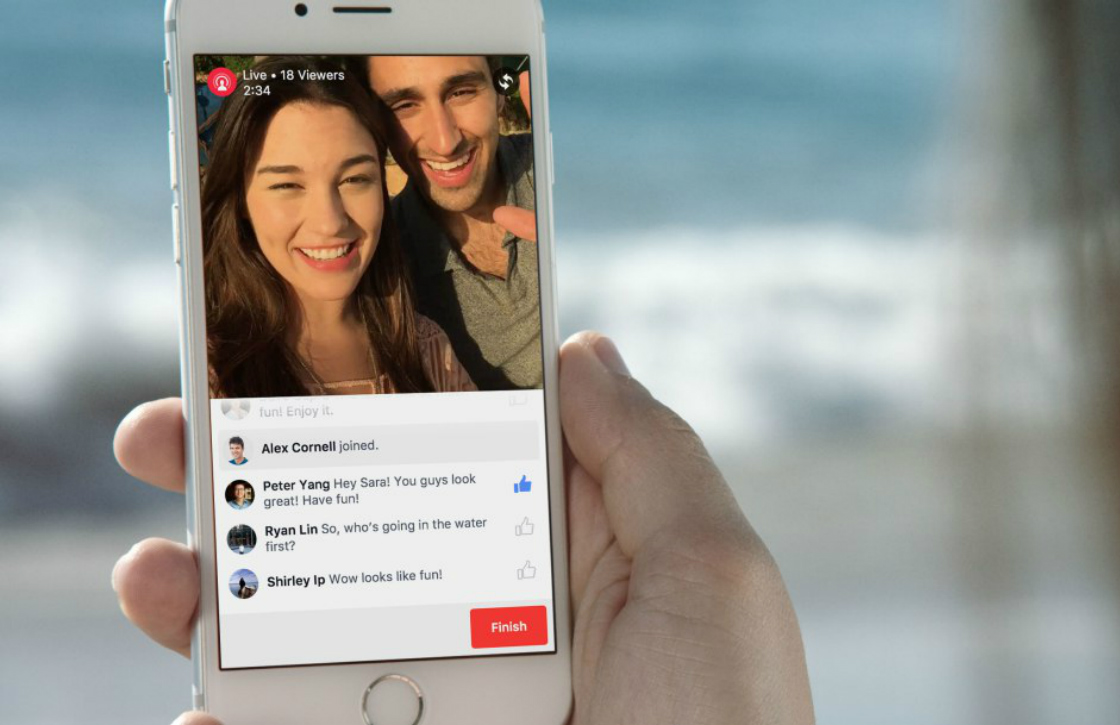 Facebook laat gebruikers oneindig livestreamen