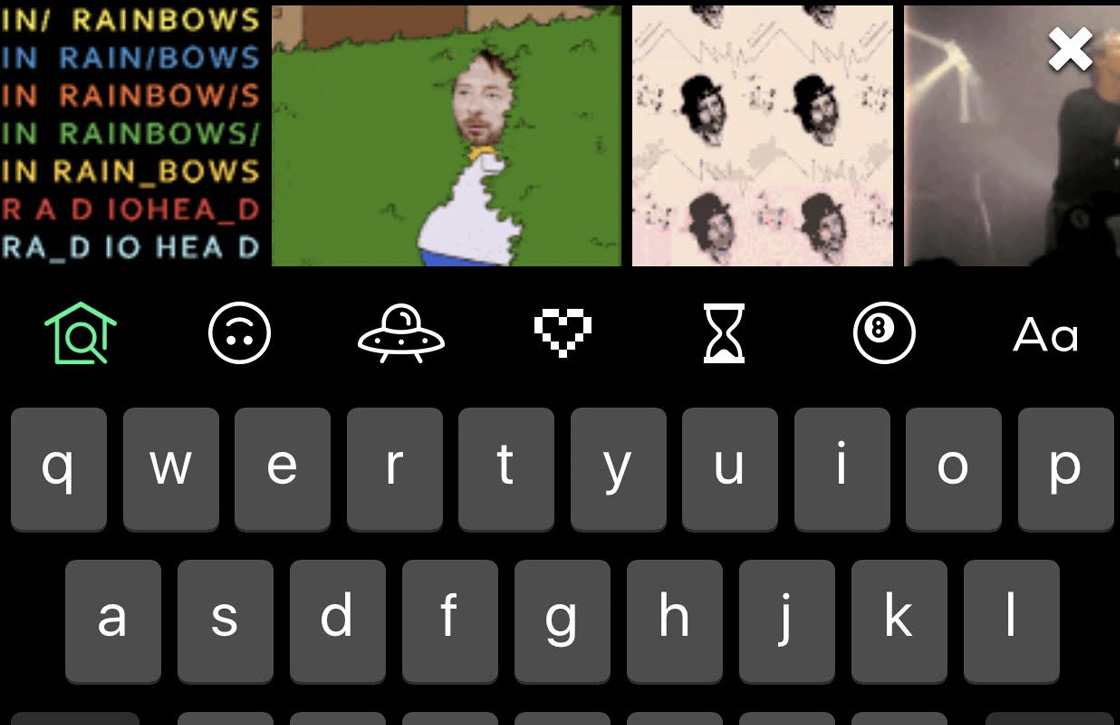 Giphy brengt gifjes-toetsenbord uit voor iOS