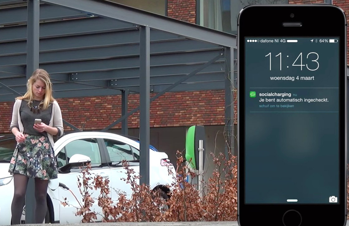 App maakt opladen van elektrische auto’s socialer