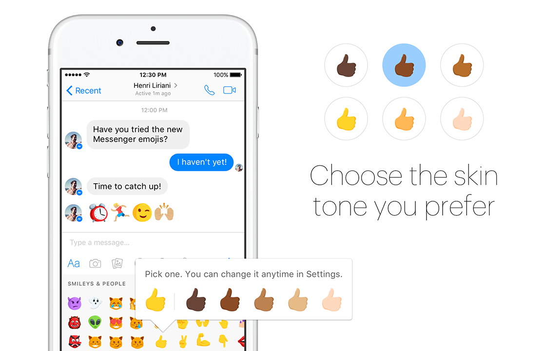 Facebook Messenger voegt diverse emoji toe aan app