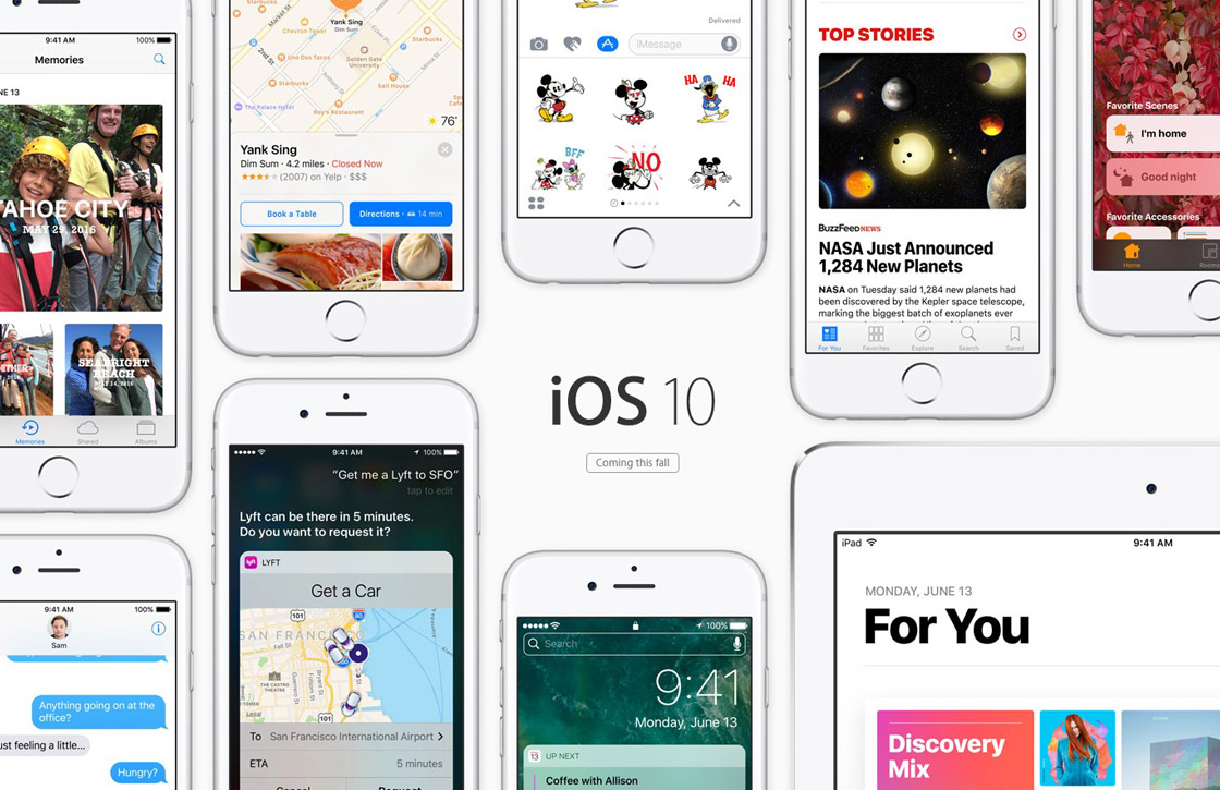 Negen iOS 10 vernieuwingen die Apple niet liet zien