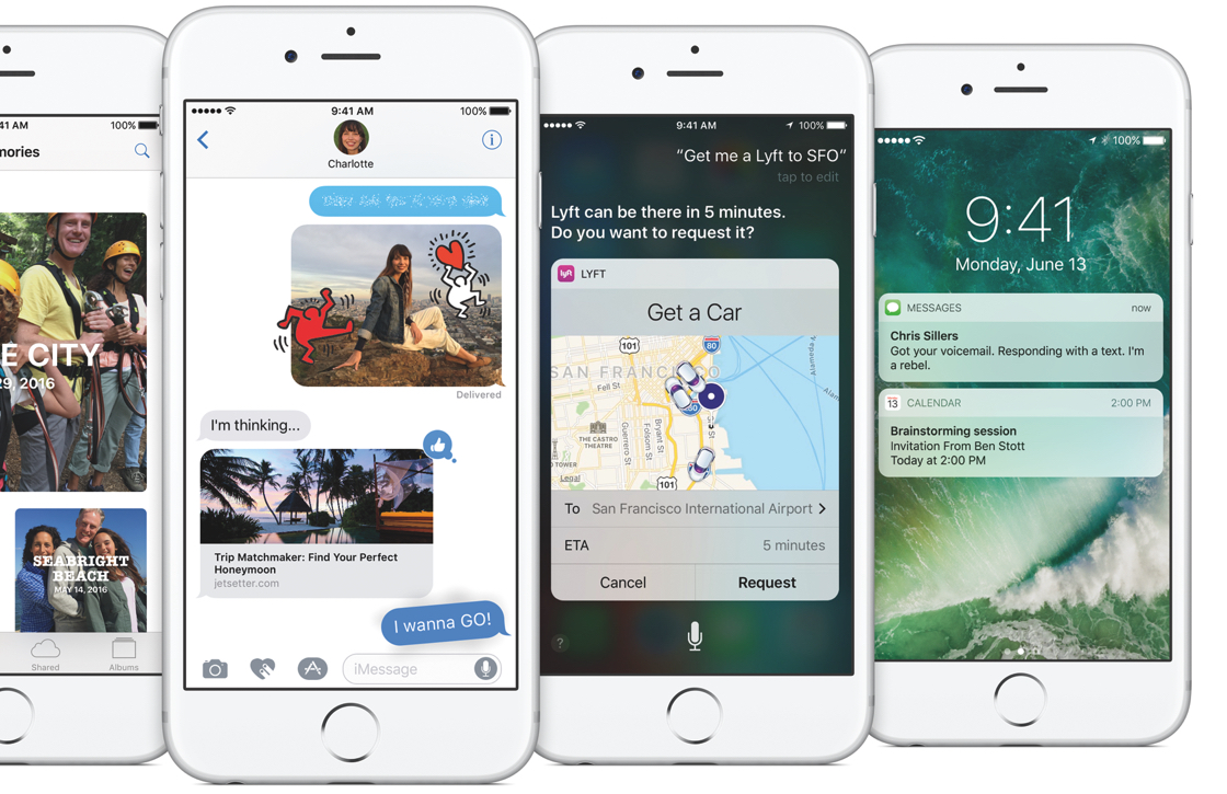iOS 10 officieel onthuld: dit is er allemaal nieuw