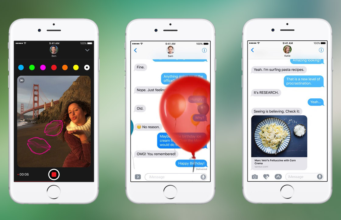 iMessage in iOS 10: doet de chat-app van Apple er weer toe?