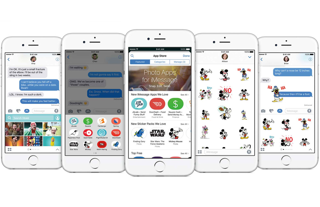 iMessage App Store gelanceerd in aanloop naar iOS 10 release