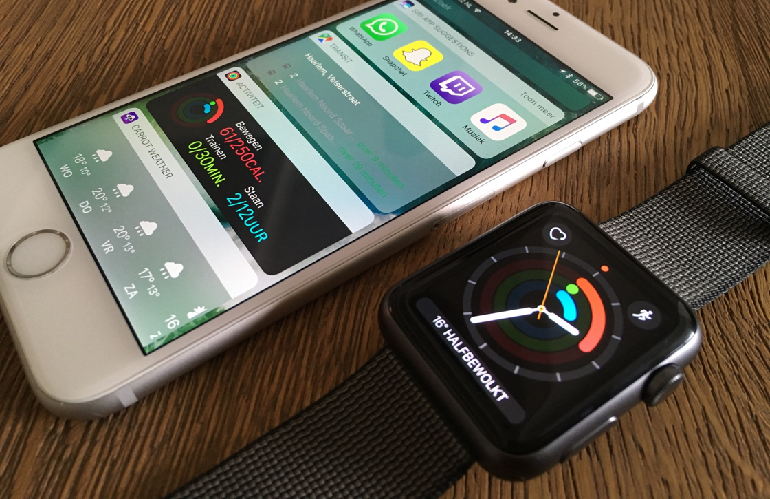 watchOS 3: de 5 beste nieuwe functies voor je Apple Watch