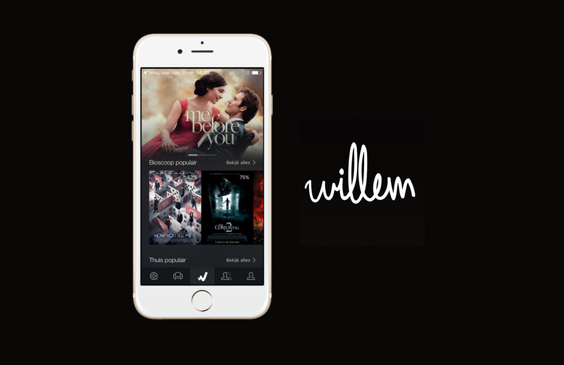 Met de Willem-app weet je welke (bioscoop)films de moeite waard zijn