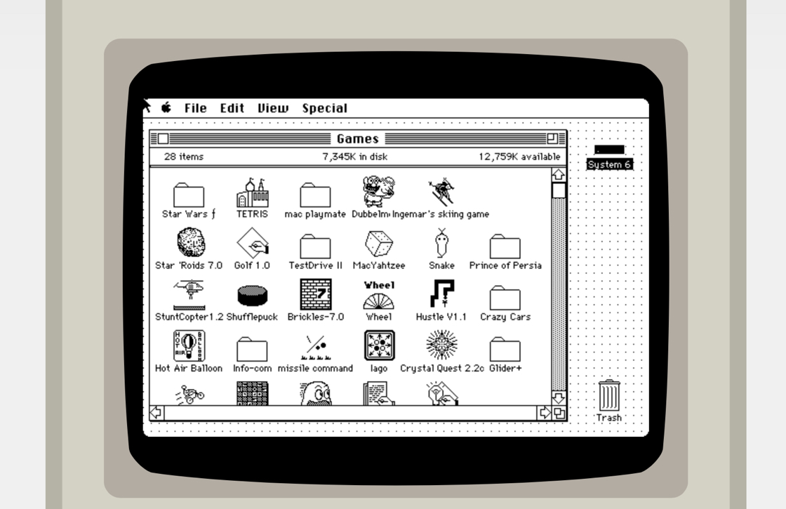 De Macintosh Plus emulator verandert je browser in een klassieke Mac