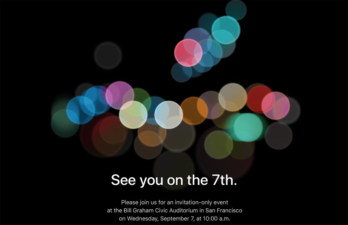 Apple-event livestream: volg de onthulling van de iPhone 7