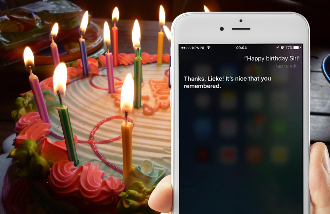 Hé Siri, gefeliciteerd met je vijfde verjaardag!