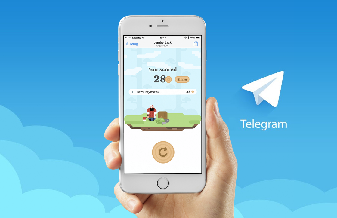 Chat-app Telegram lanceert eigen gaming platform, zo daag je vrienden uit