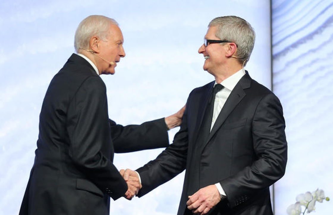 Tim Cook: “Apple blijft zich aan de visie van Steve Jobs houden”