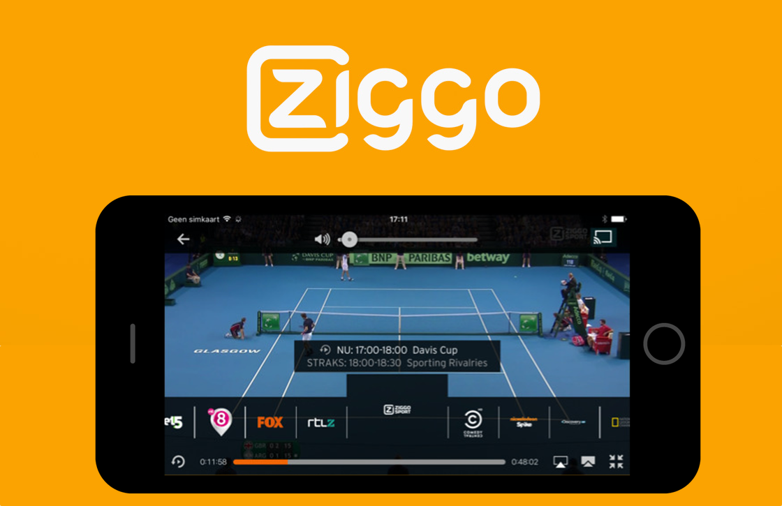 De nieuwe Ziggo GO iOS-app gaat Horizon GO vervangen