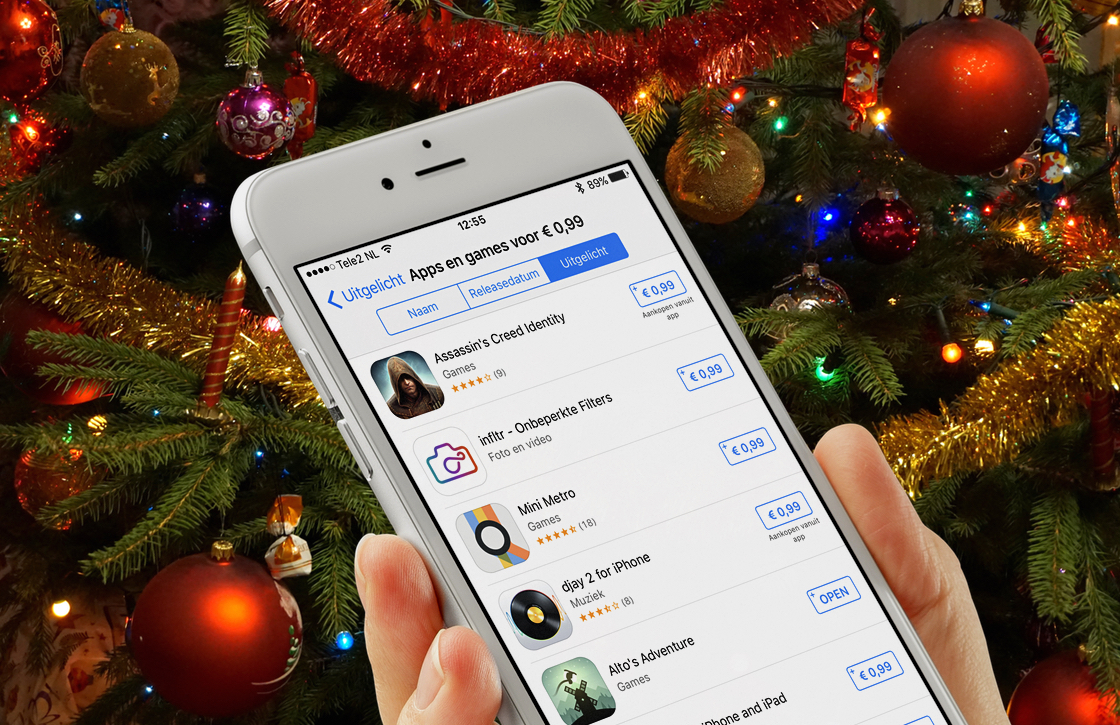 Kerstkorting in de App Store: deze 25 afgeprijsde apps mag je niet missen