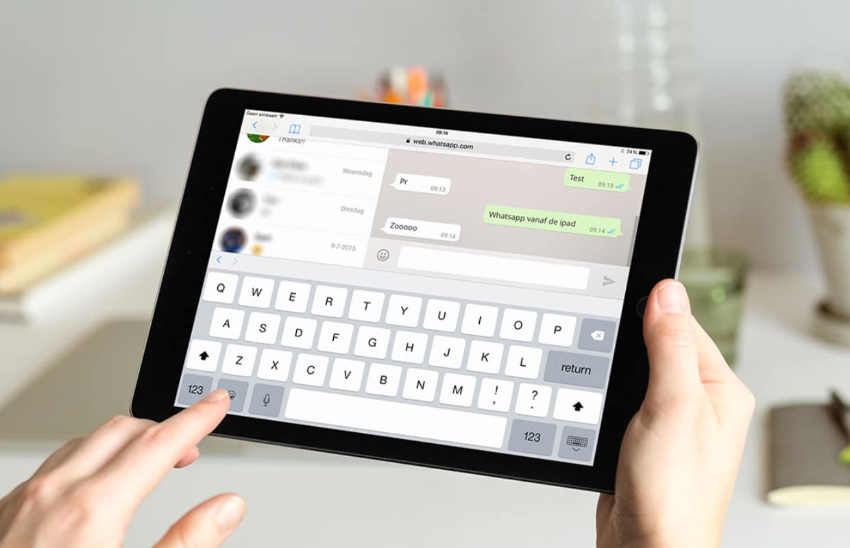 WhatsApp Web op je iPad gebruiken: zo doe je dat