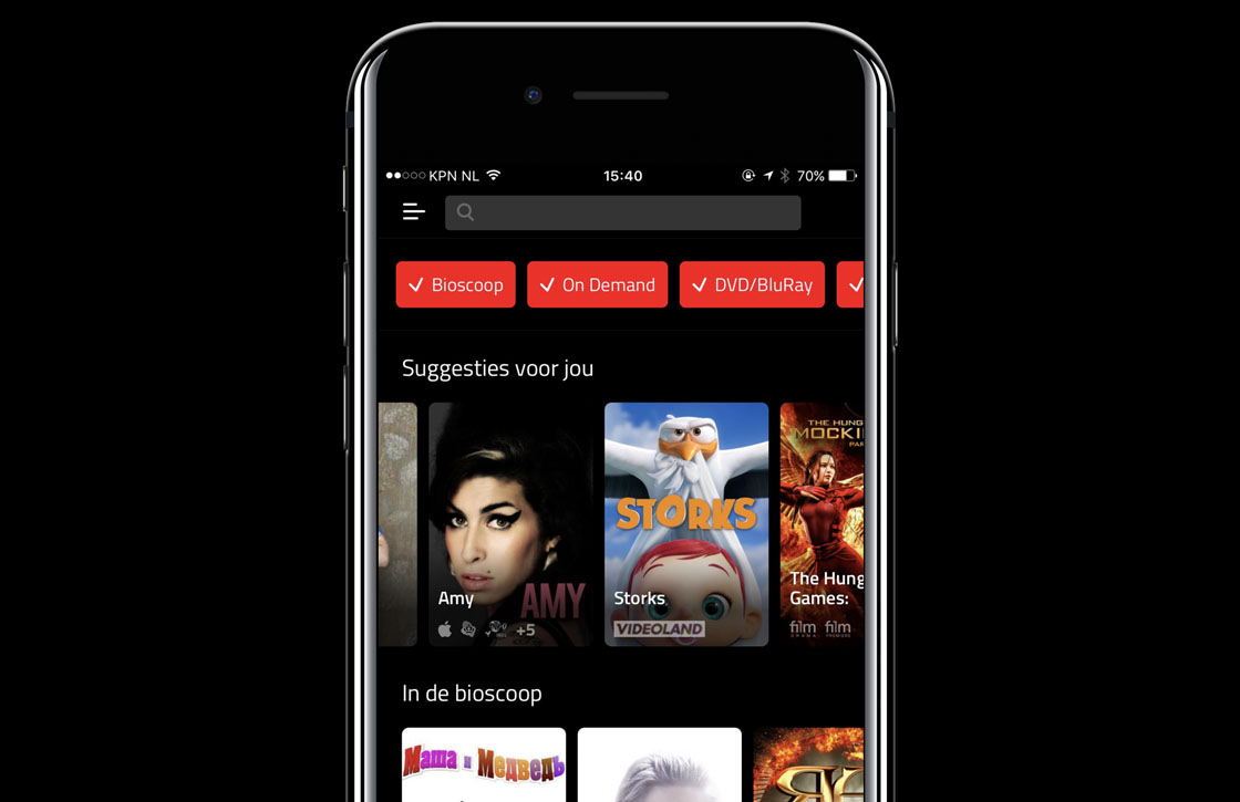 Nieuwe gids-app laat zien waar je films kunt streamen en kopen