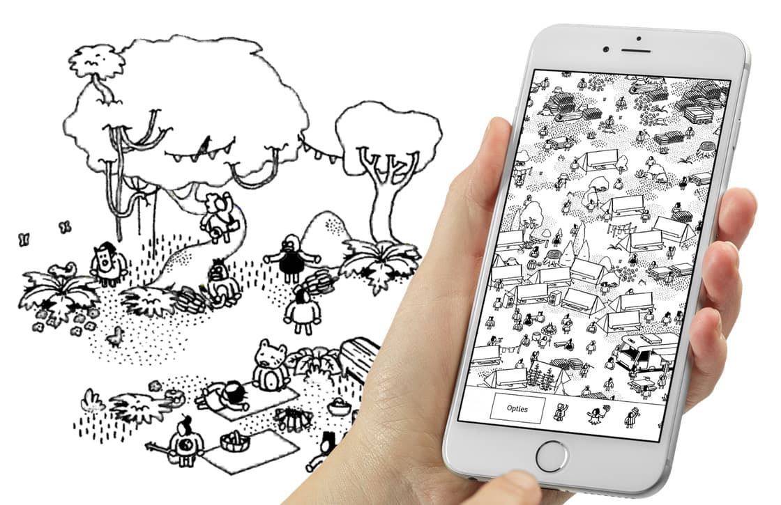 Hidden Folks: Nederlandse game brengt zoekplaatjes tot leven op iOS