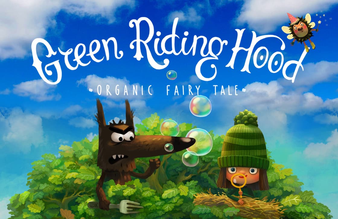 Interactief kinderboek Green Riding Hood is Apples gratis App van de Week