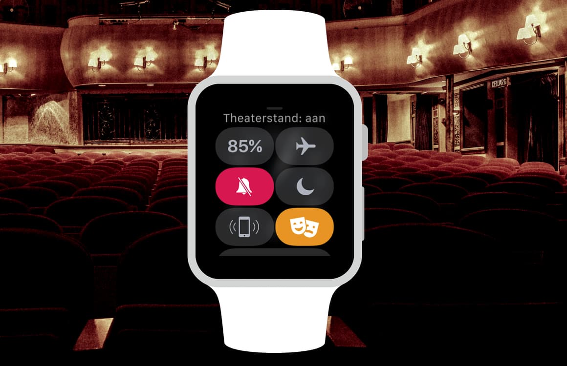 Apple Watch gebruiken in de bios: zo werkt de Theatermodus