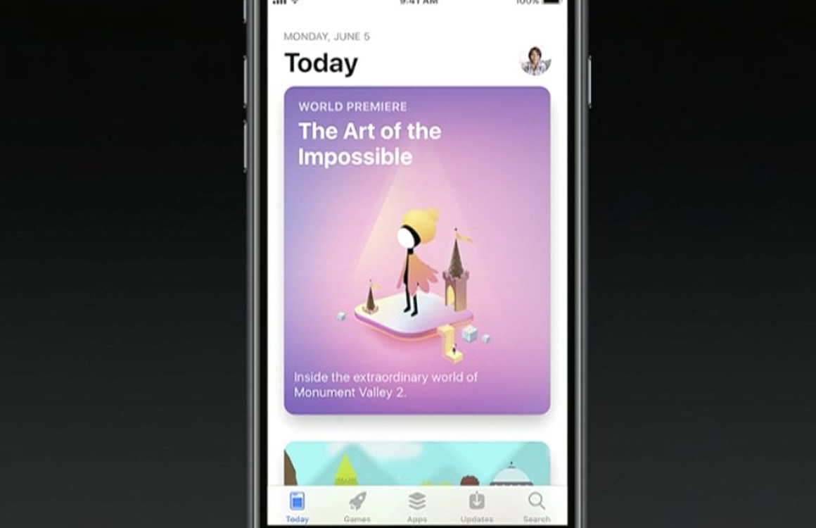 Apple kondigt grote App Store-update aan met volledig nieuw design