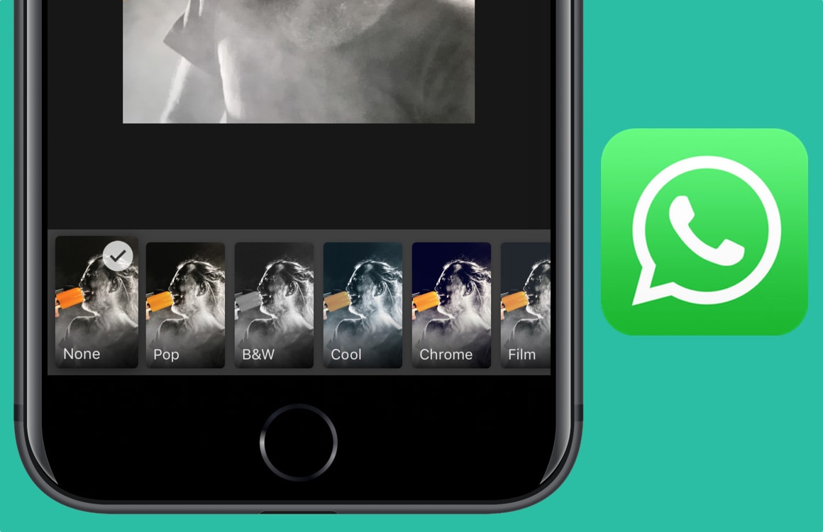 Zo gebruik je de nieuwe WhatsApp-filters voor foto’s, video’s en gifs