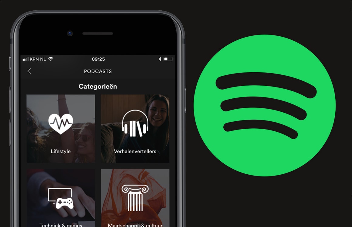 Spotify focust op podcasts, behaalt 60 miljoen abonnees
