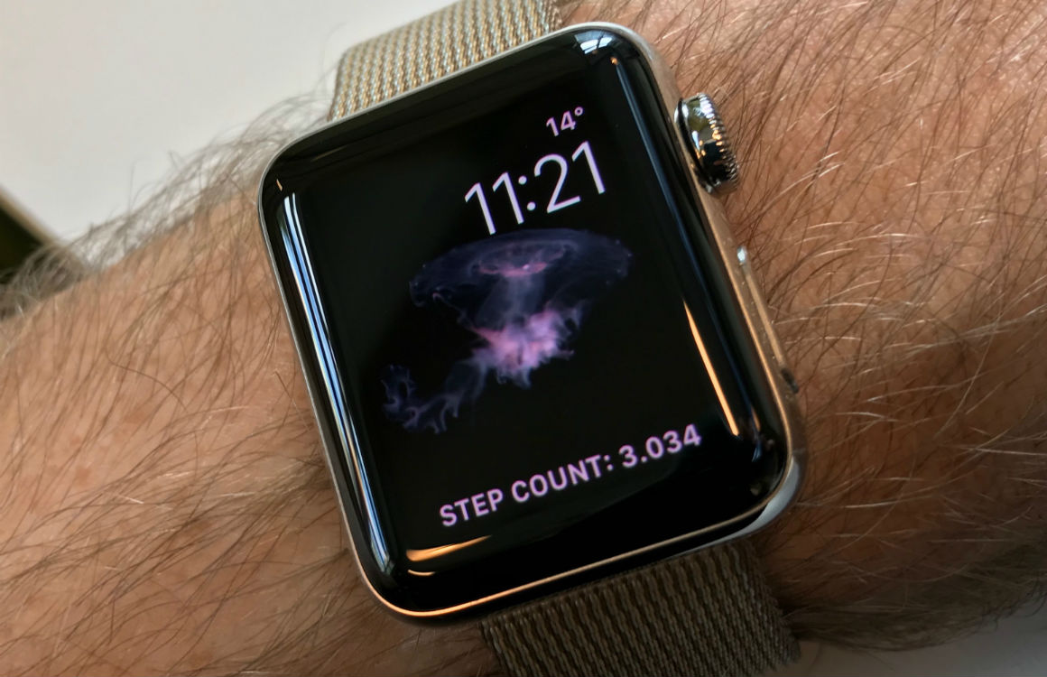 Tip: zo zet je een stappenteller op het scherm van je Apple Watch