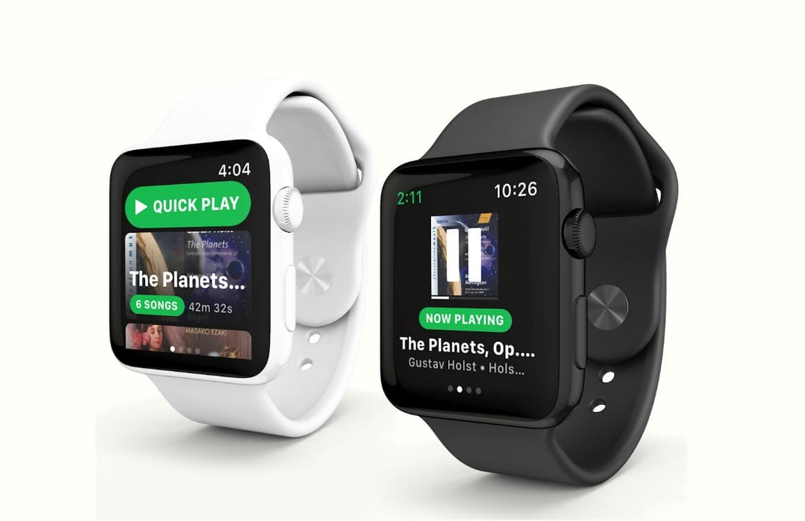 ‘WatchOS 5 introduceert StreamKit met Spotify-app voor Apple Watch’