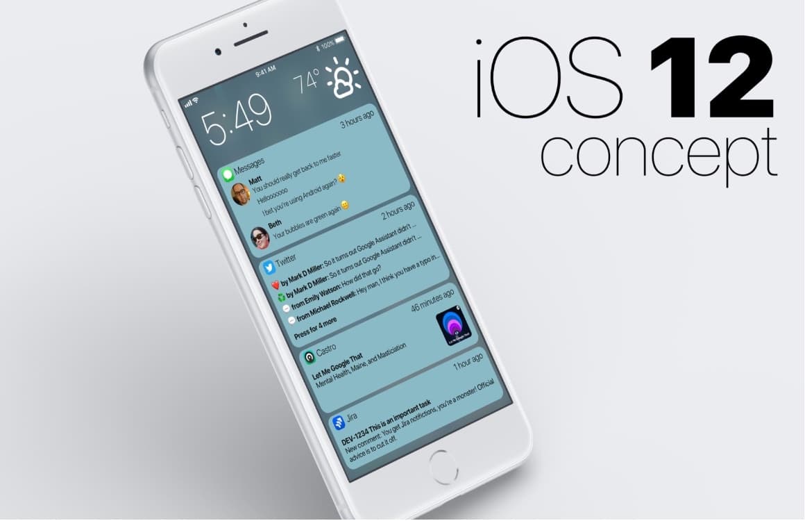 Dit iOS 12-concept laat zien hoe iPhone-notificaties beter kunnen