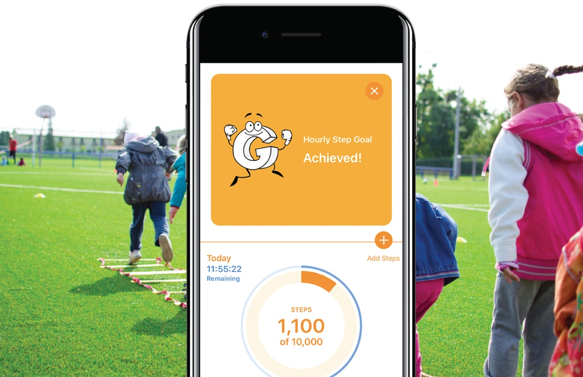 Deze app dwingt kinderen te bewegen: zo werkt het