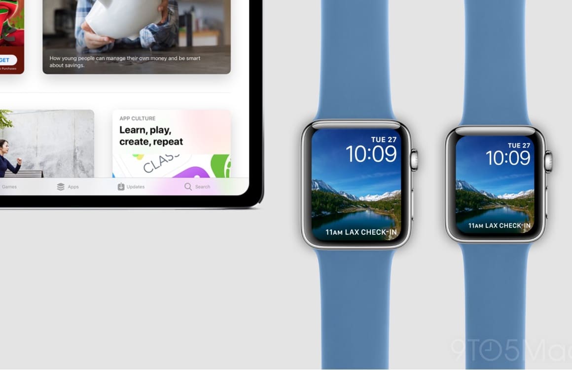 Concept: Zo zien de iPad Pro 2018 en Apple Watch Series 4 eruit