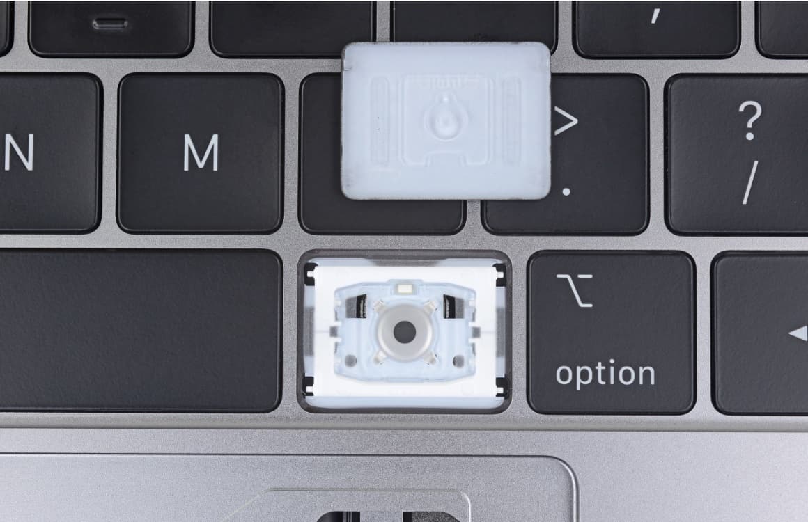 Apple bevestigt: MacBook Pro 2018 toetsenbord bevat speciale laag tegen vuil