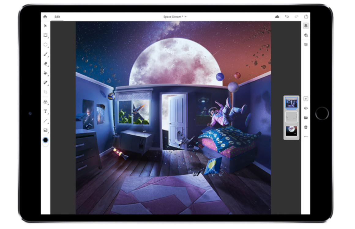 Photoshop op de iPad in 2019: zo gaat het werken
