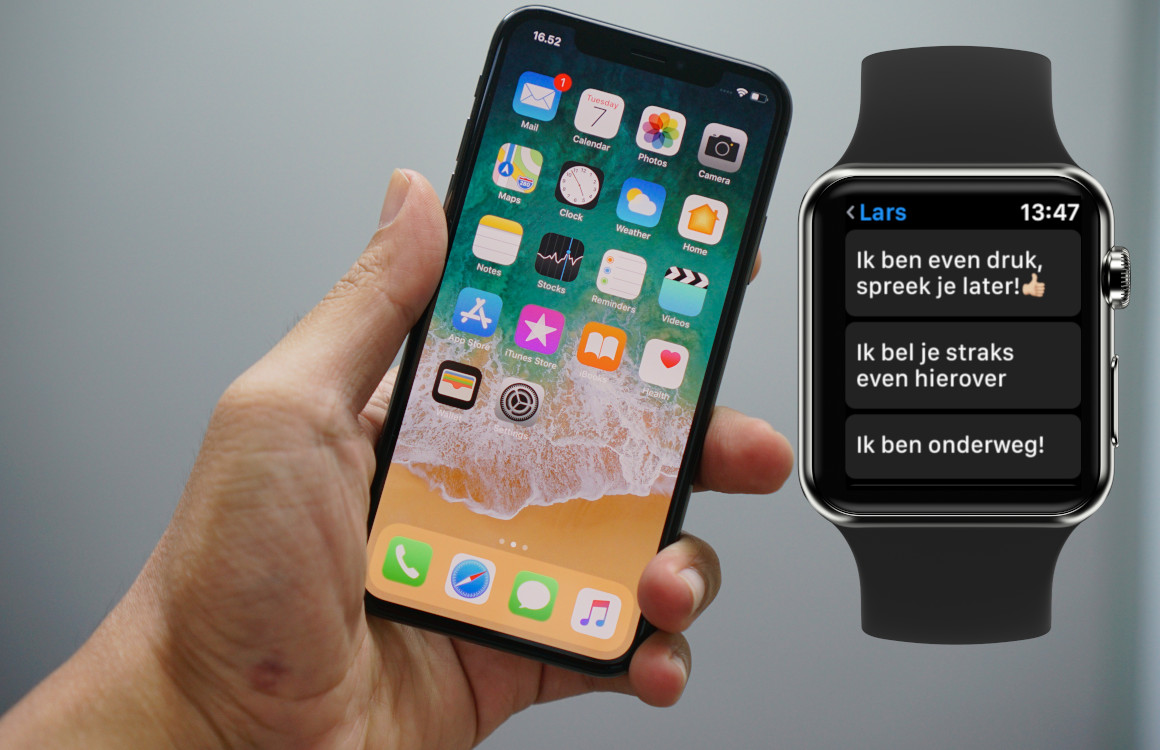 Tip: Apple Watch-standaardantwoorden aanpassen doe je zo
